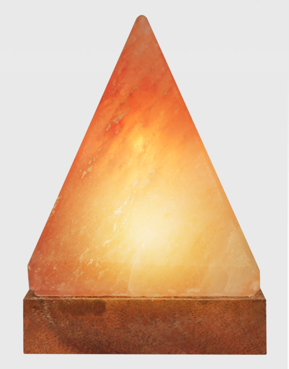 USB Himalayan Salt Lamp with 8 Colors Changing,Pyramid Crystal Salt Rock Lamp for Office,Home